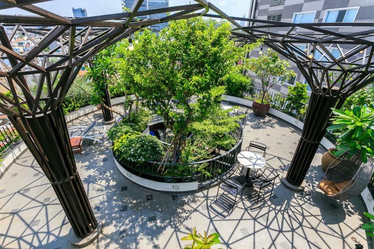 The Garden Building Aparthotel Ho Si Minh-város Kültér fotó